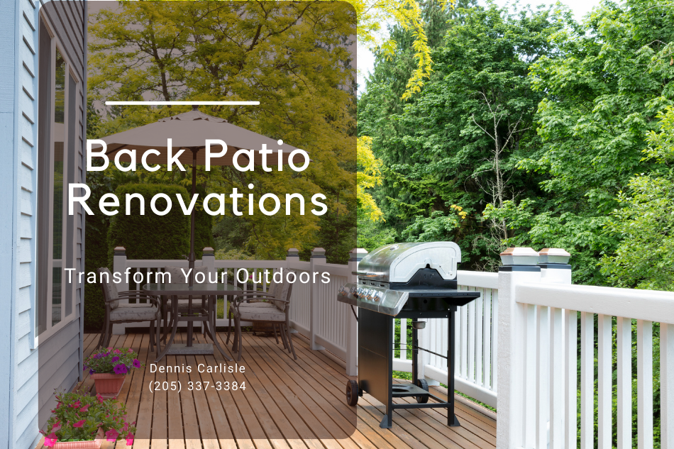 Back Patio Makeover: From Vision to Reality